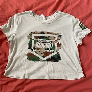 RedCon1 cropped t-shirt
